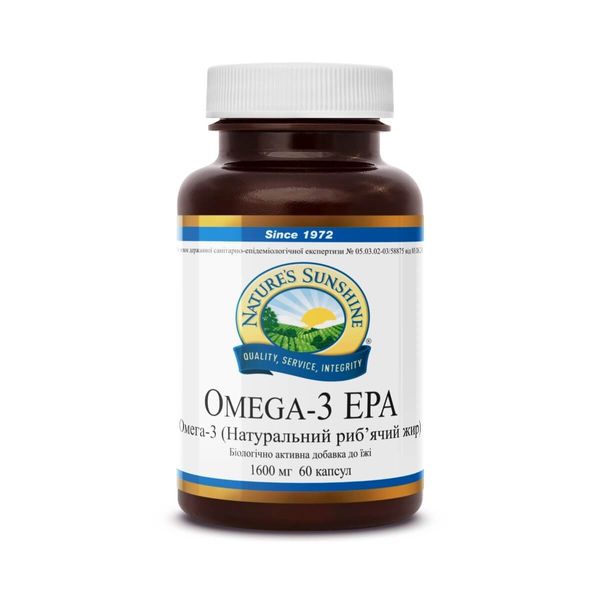 ОМЕГА-3 Натуральний риб'ячий жир (Omega 3 EPA) 1609 фото